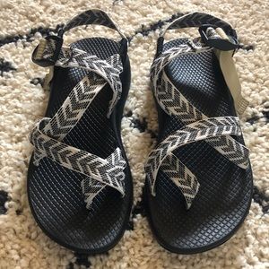 Black/White Chacos Size 7